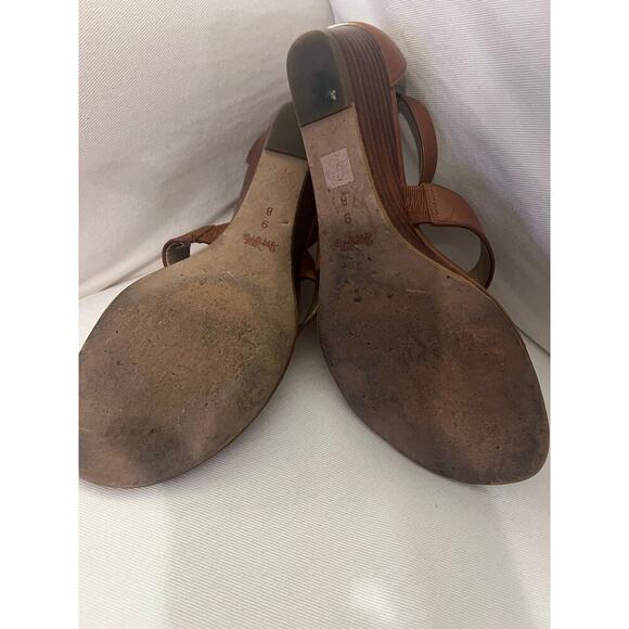 Coach Brown Strap Sandals - Picture 6 of 6